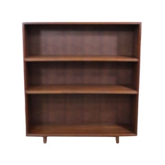 Midcentury Danish Modern Walnut Bookcase