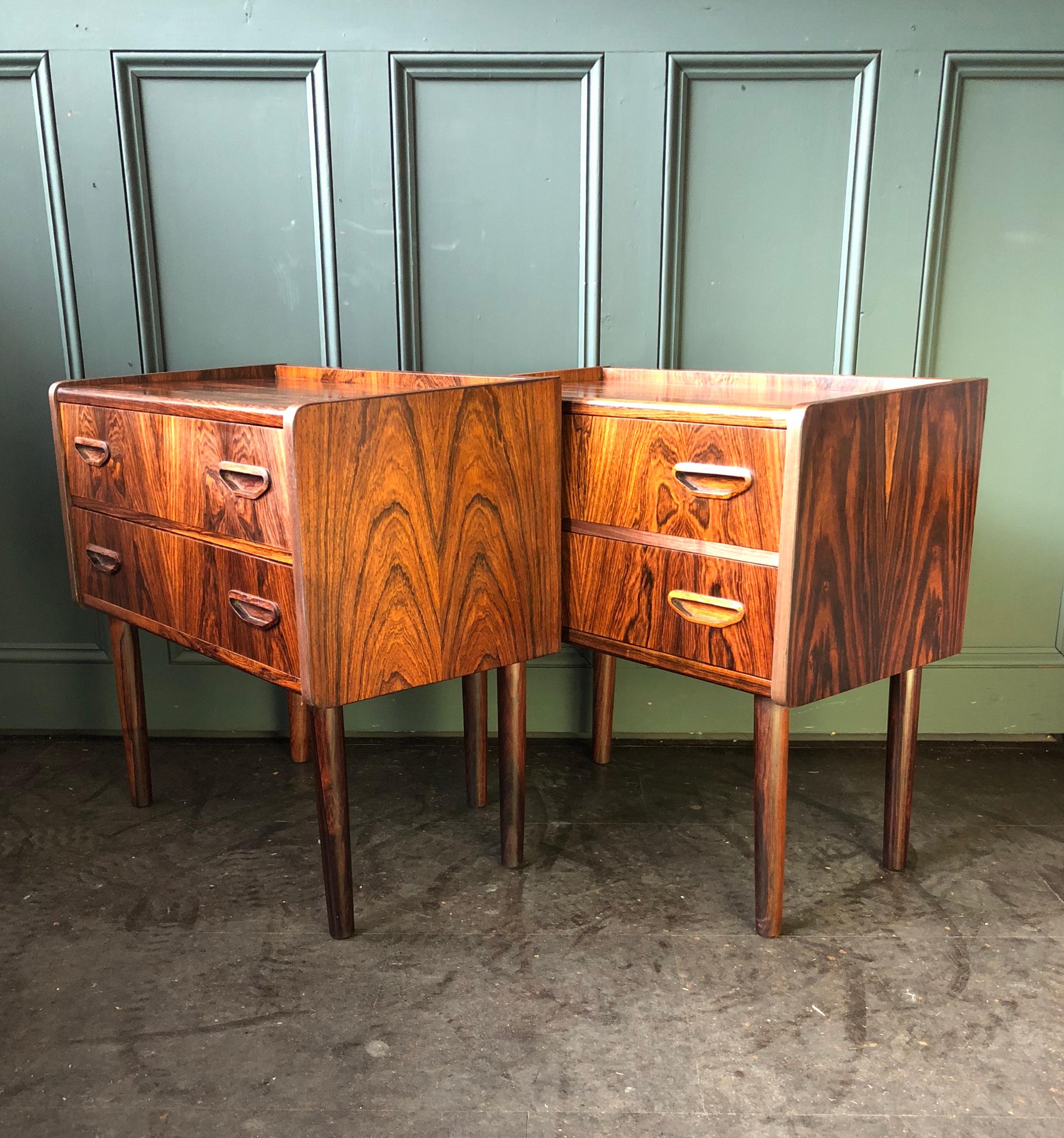 Midcentury Danish Nightstands 3