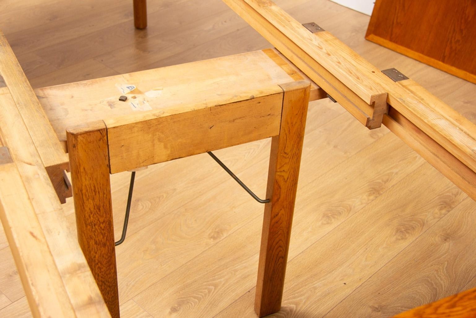 Midcentury Danish Oak Borge Mogensen Dining/Boardroom Table and Ten Chairs In Good Condition In Surbiton, GB