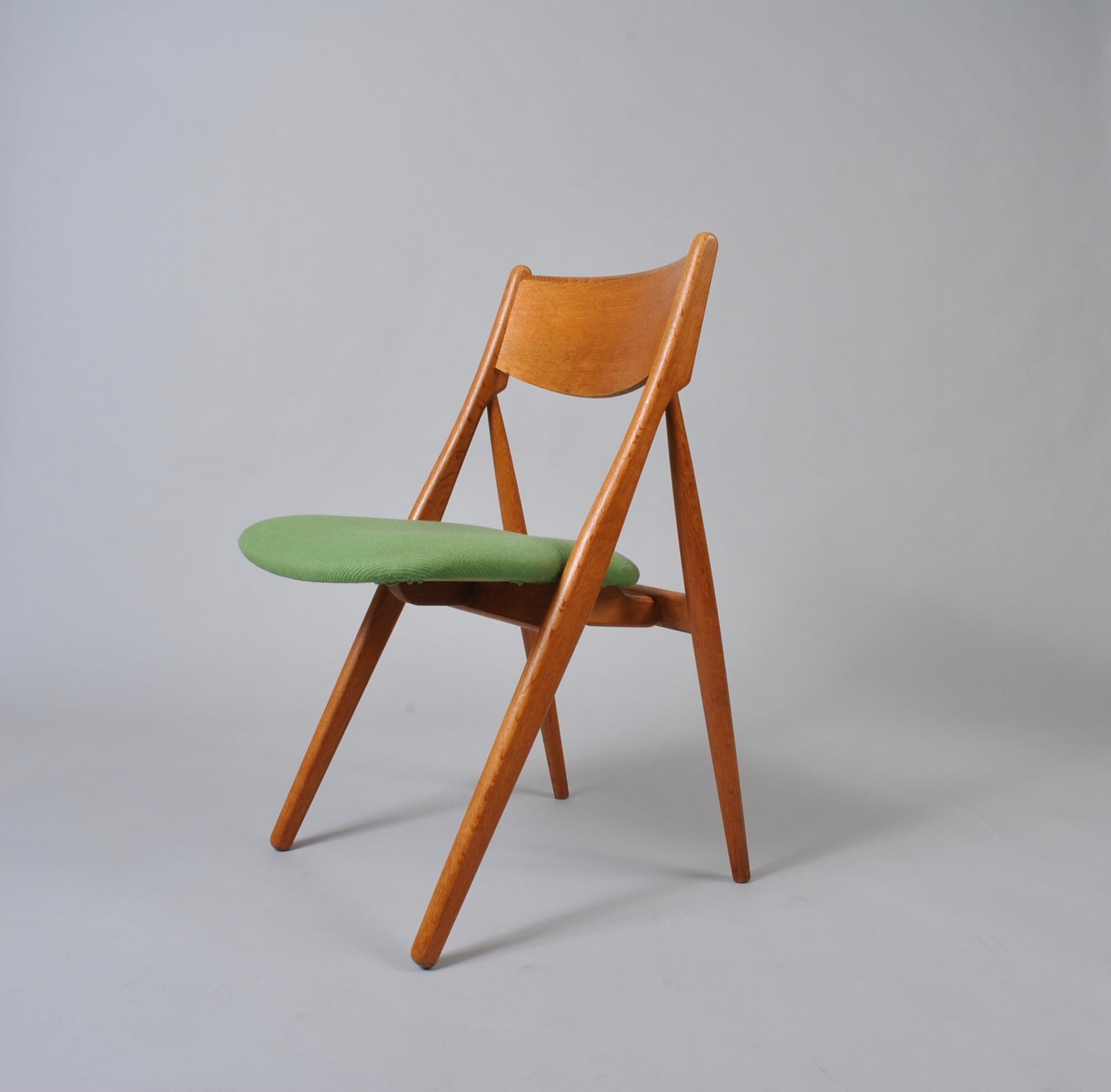 Mid-Century Modern Midcentury Danish Oak Dining Chairs