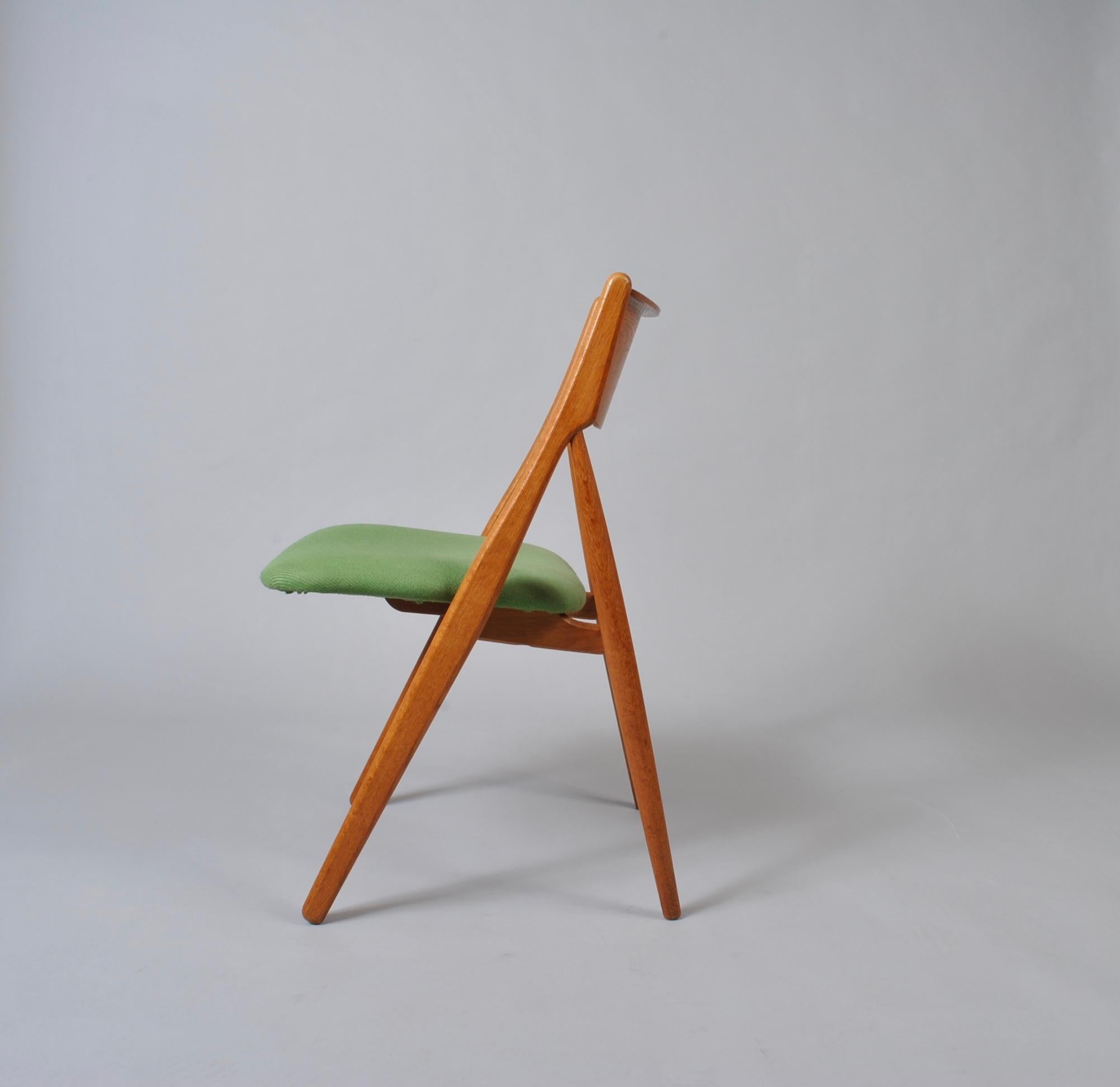 20th Century Midcentury Danish Oak Dining Chairs