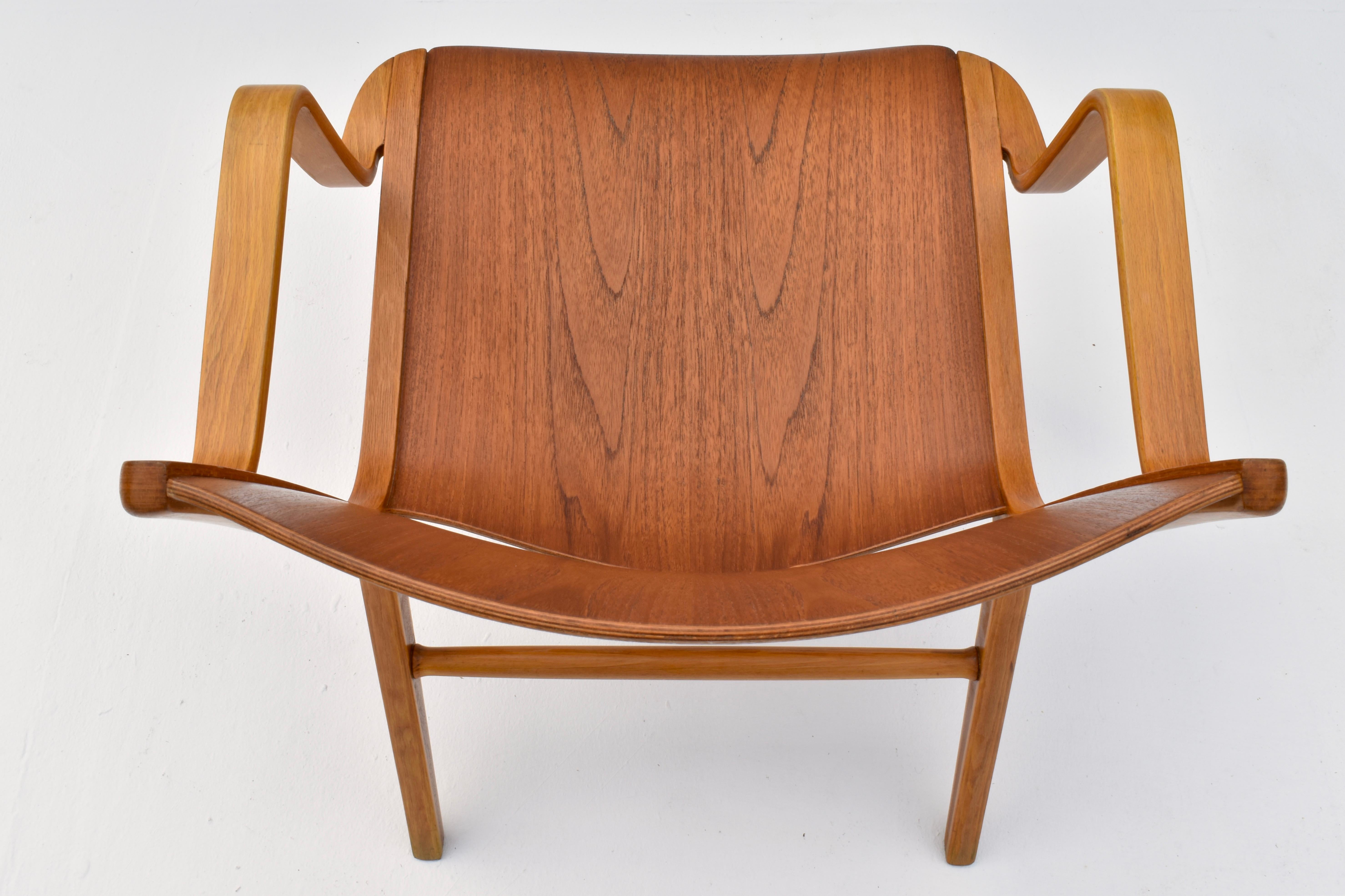 Midcentury Danish Peter Hvidt AX Chair For Fritz Hansen For Sale 6