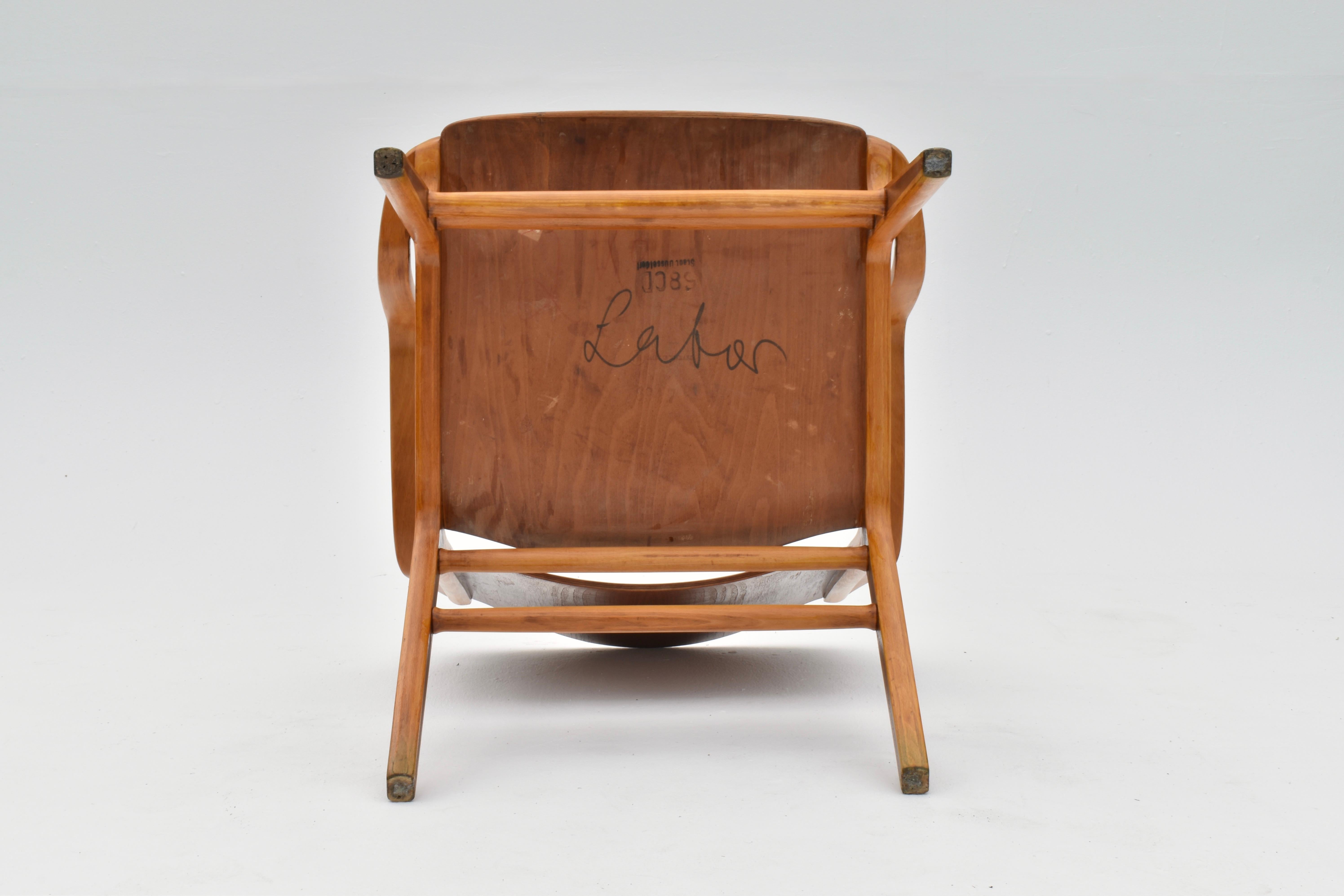 Midcentury Danish Peter Hvidt AX Chair For Fritz Hansen For Sale 11