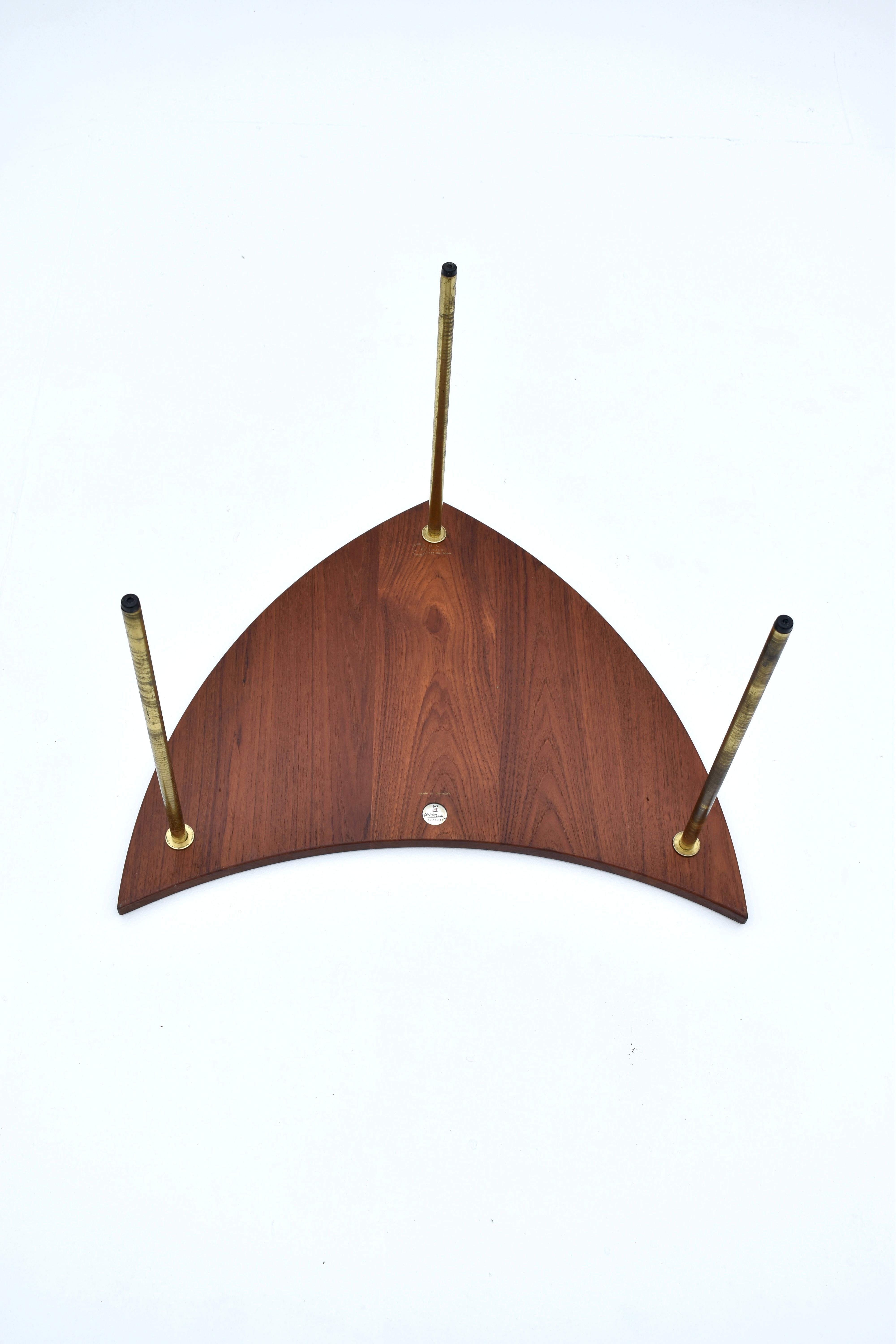 Midcentury Danish Peter Hvidt & Orla Mølgaard Nielsen Model 523 Pinwheel Table 6