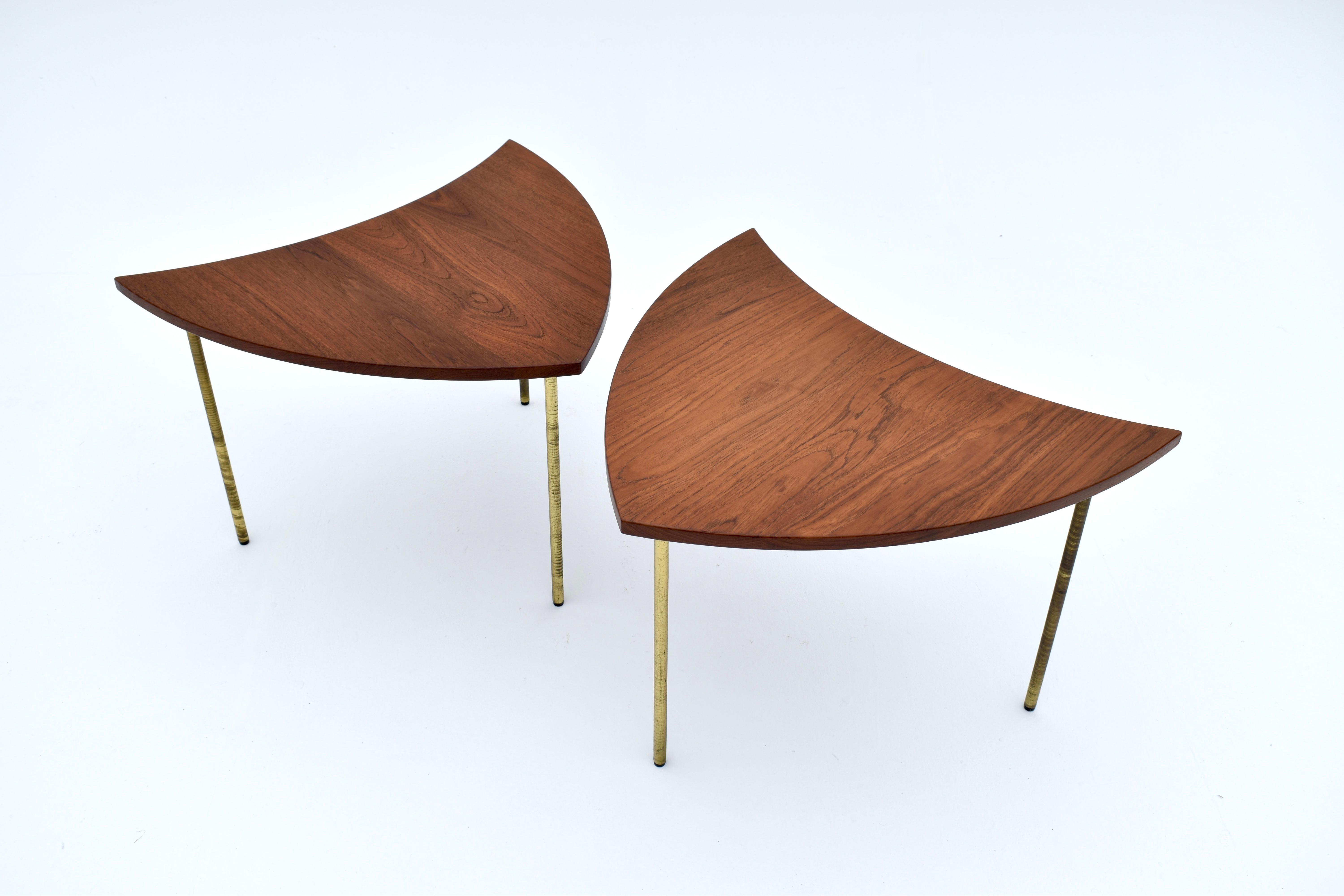 Midcentury Danish Peter Hvidt & Orla Mølgaard Nielsen Model 523 Pinwheel Table 9