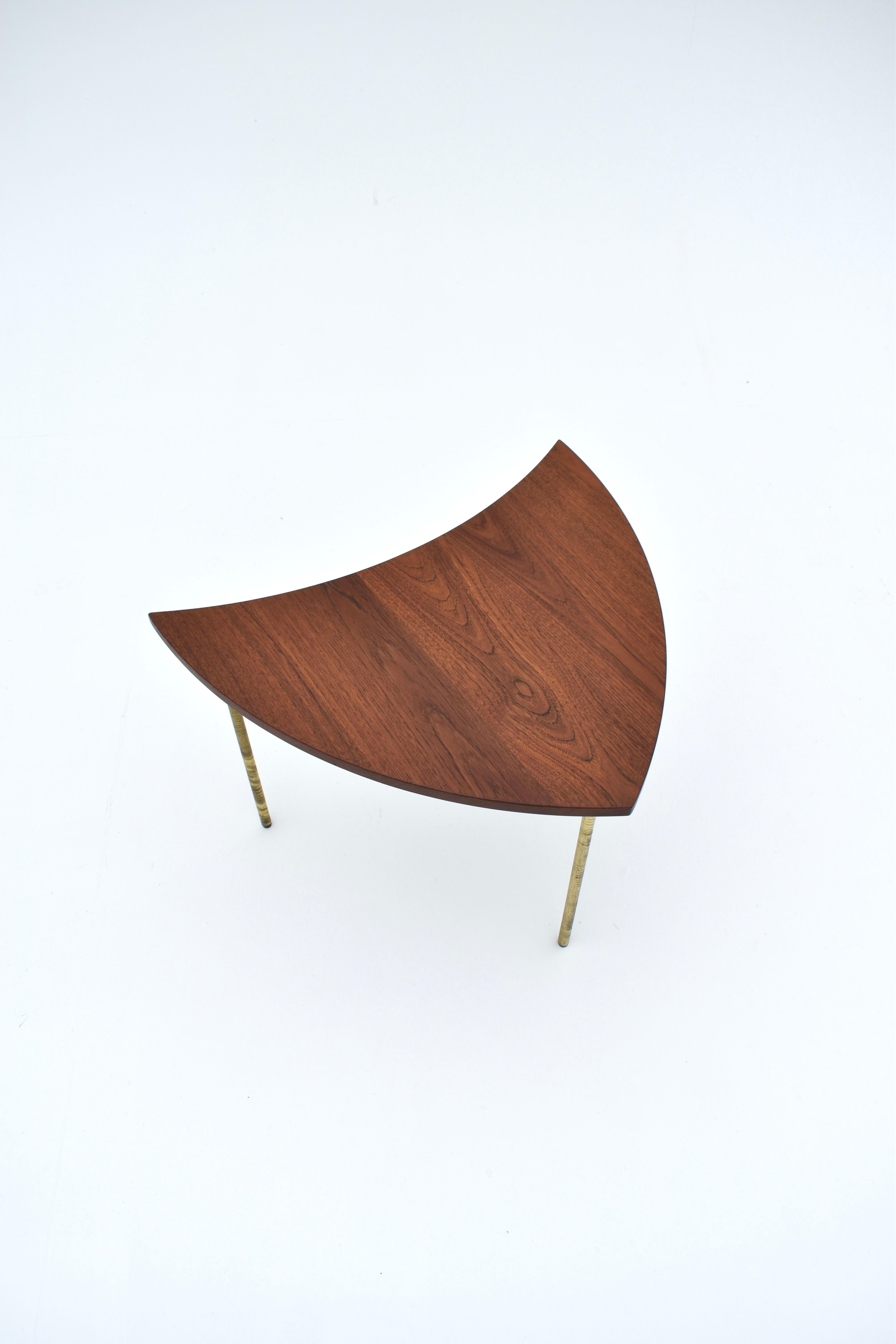 Midcentury Danish Peter Hvidt & Orla Mølgaard Nielsen Model 523 Pinwheel Table 2