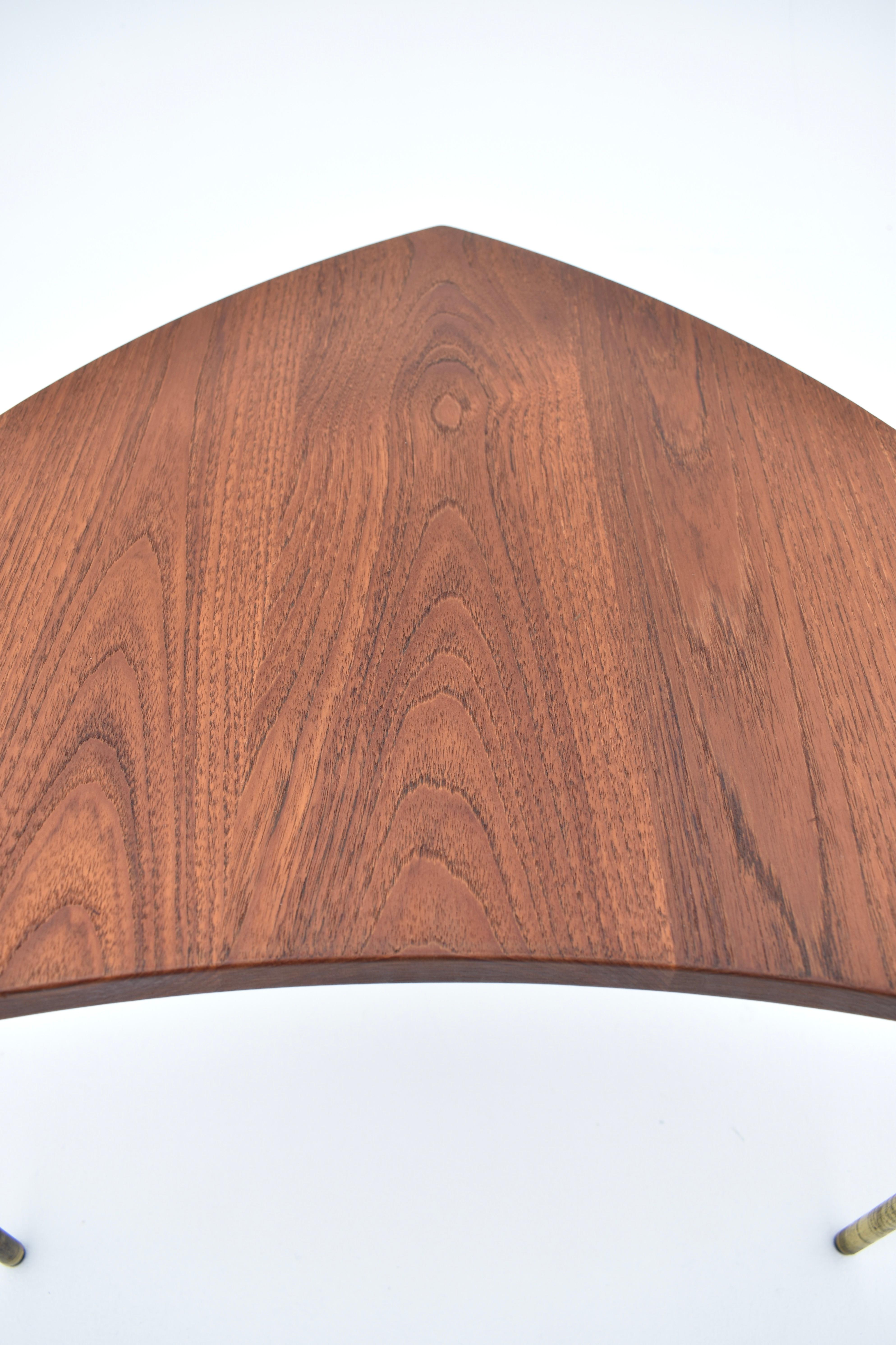 Midcentury Danish Peter Hvidt & Orla Mølgaard Nielsen Model 523 Pinwheel Table 3