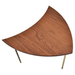 Retro Midcentury Danish Peter Hvidt & Orla Mølgaard Nielsen Model 523 Pinwheel Table