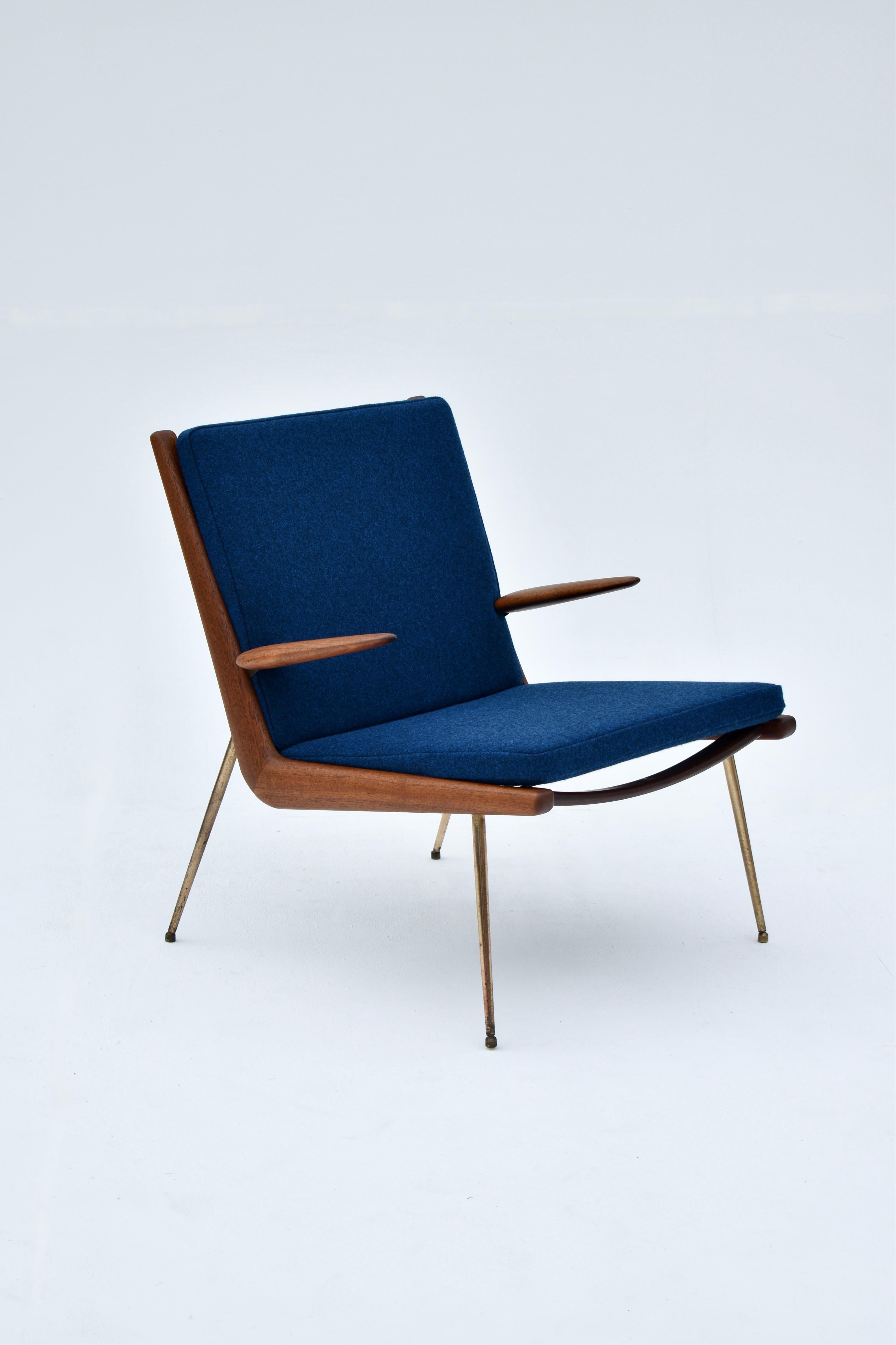 Mid Century Danish Peter Hvidt & Orla Molgaard Nielsen Boomerang Chair 11