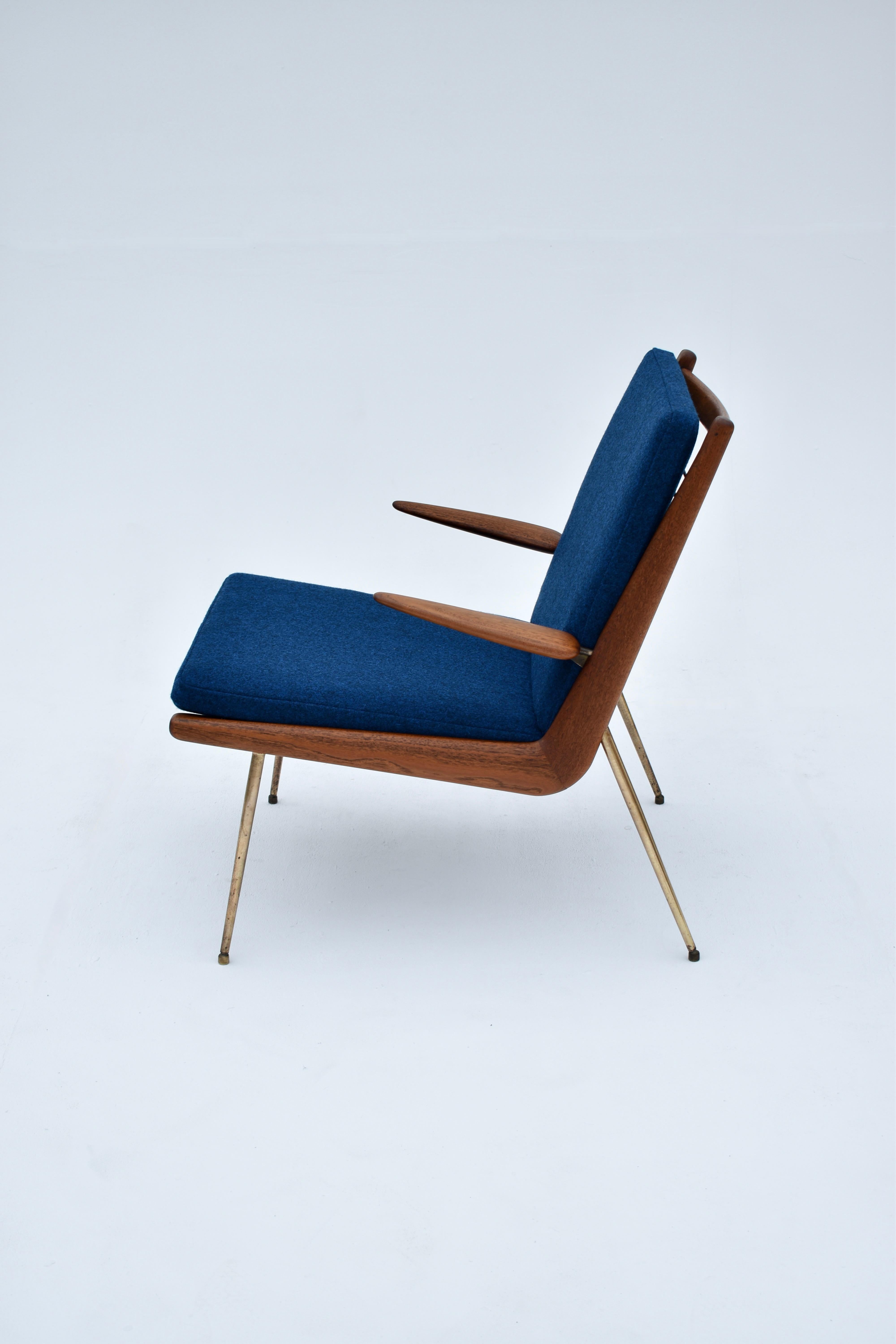 Mid-20th Century Mid Century Danish Peter Hvidt & Orla Molgaard Nielsen Boomerang Chair
