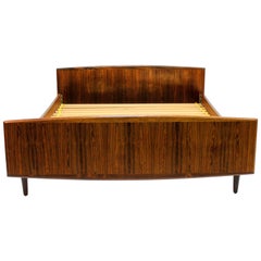 Midcentury Danish Rosewood Bed Frame