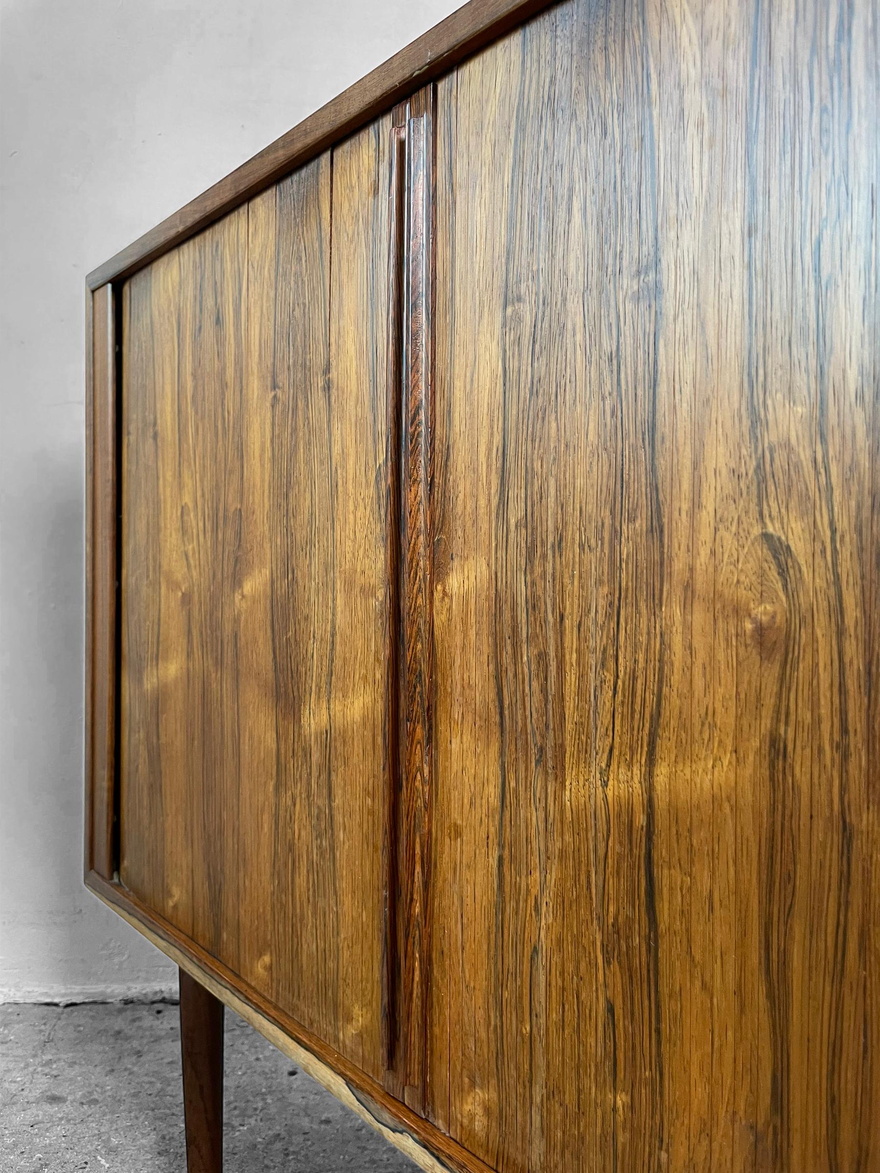 Wood Midcentury Danish Rosewood Cabinet