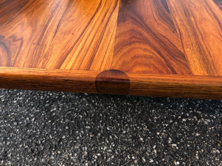 Midcentury Danish Rosewood Coffee Table by Jensen Frokjaer at 1stDibs