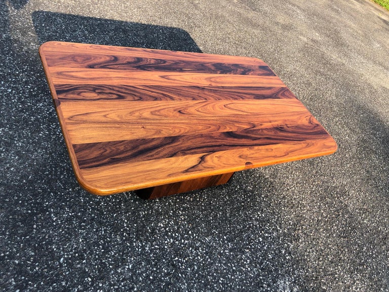 Midcentury Danish Rosewood Coffee Table by Jensen Frokjaer at 1stDibs