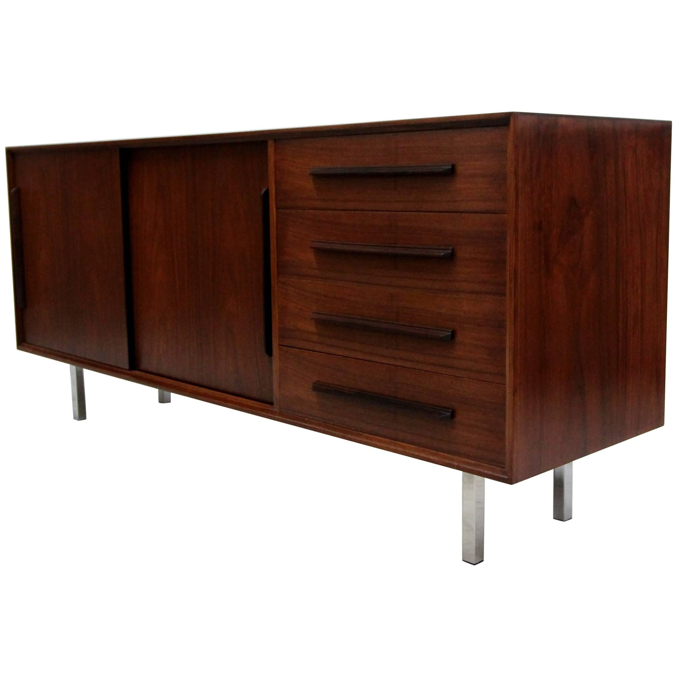 Midcentury Danish Rosewood Credenza