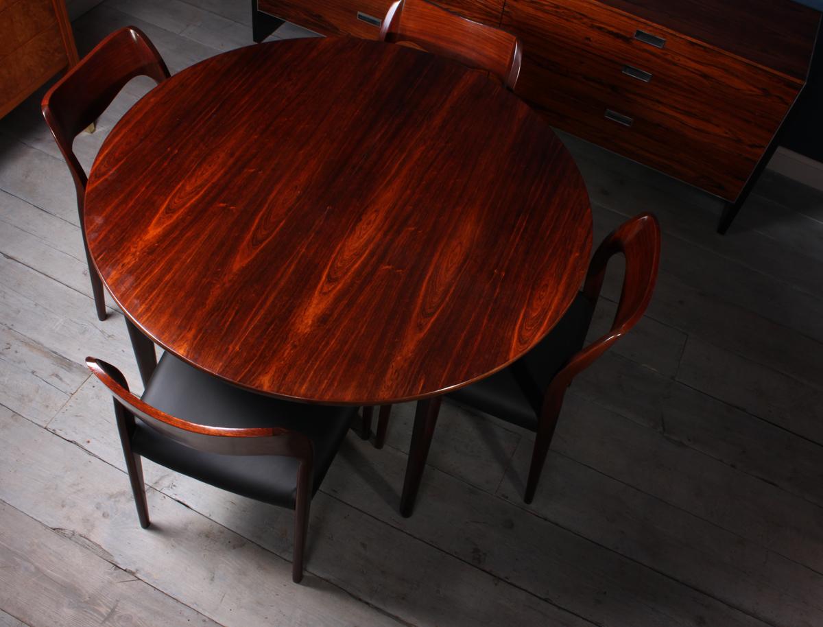 Midcentury Danish Rosewood Dining Table 2