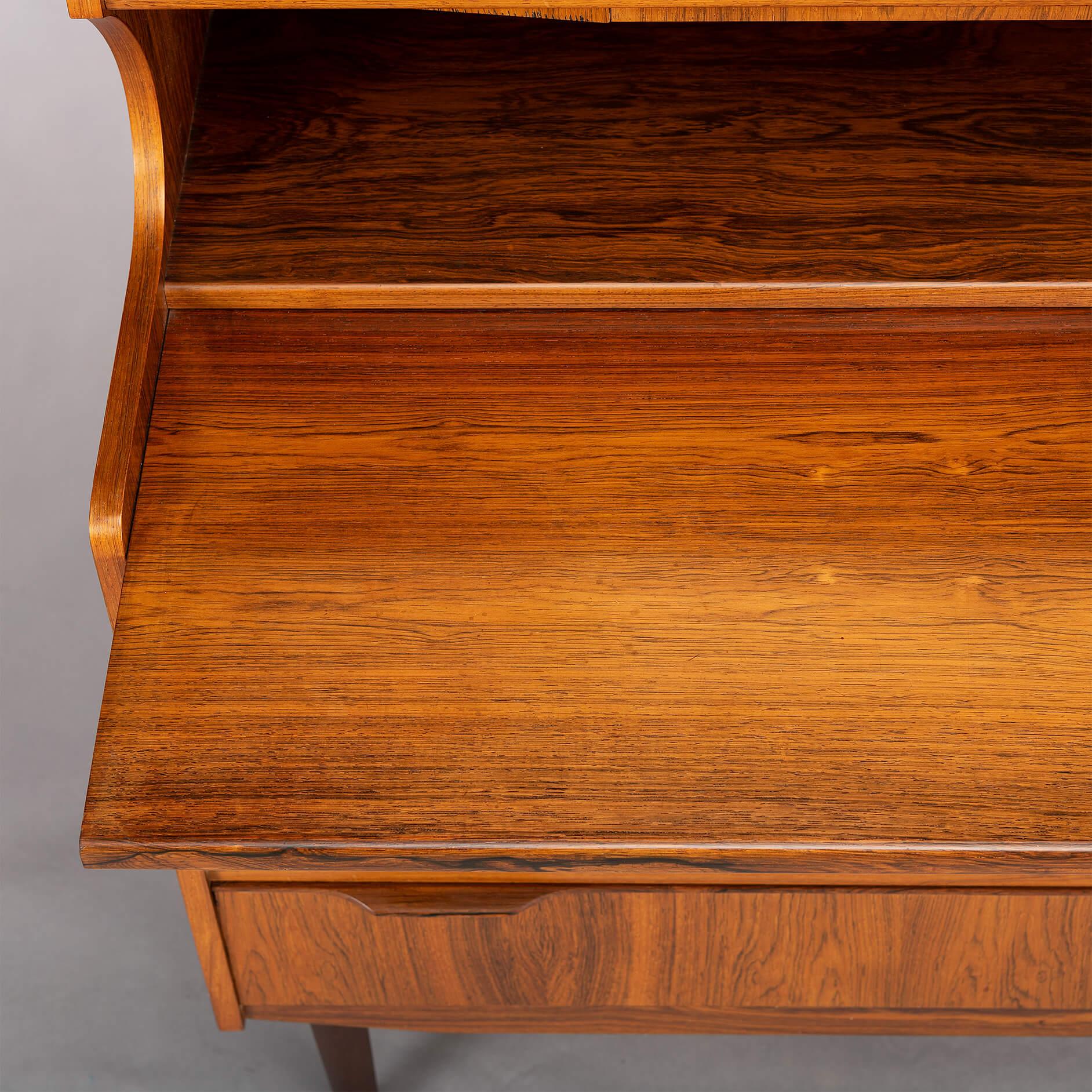 Midcentury Danish Rosewood Secrétaire, 1960s For Sale 5