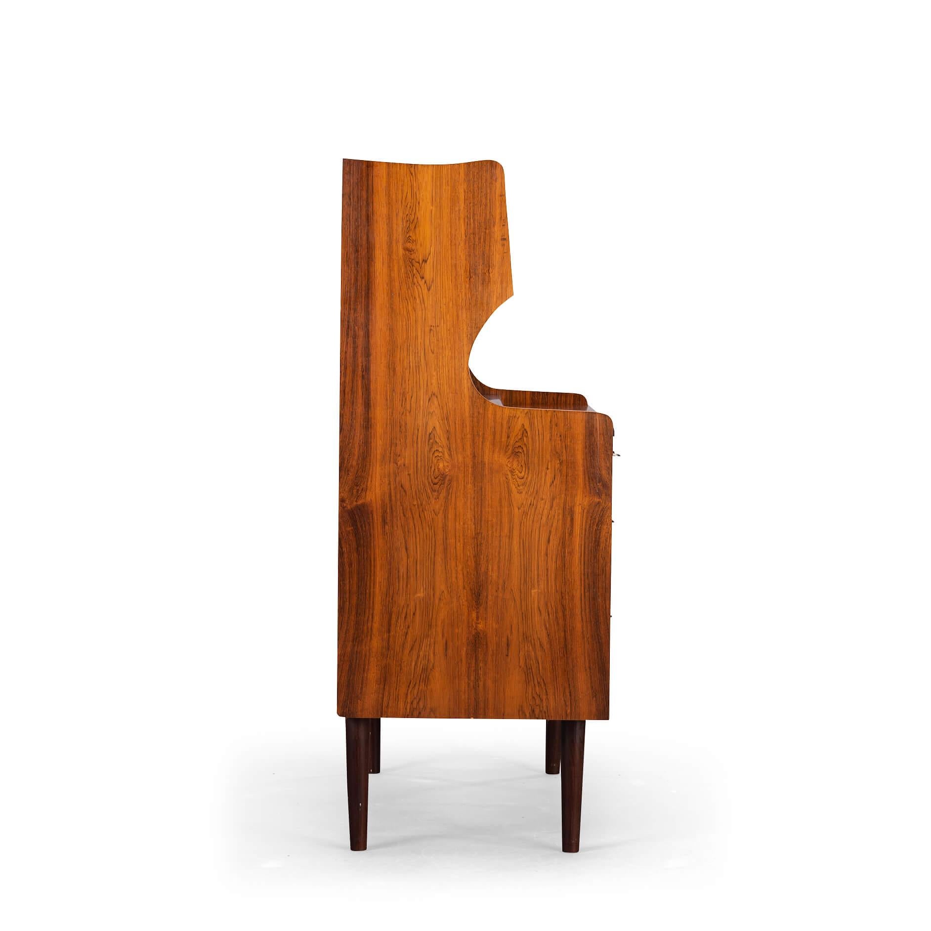 Mid-20th Century Midcentury Danish Rosewood Secrétaire, 1960s For Sale