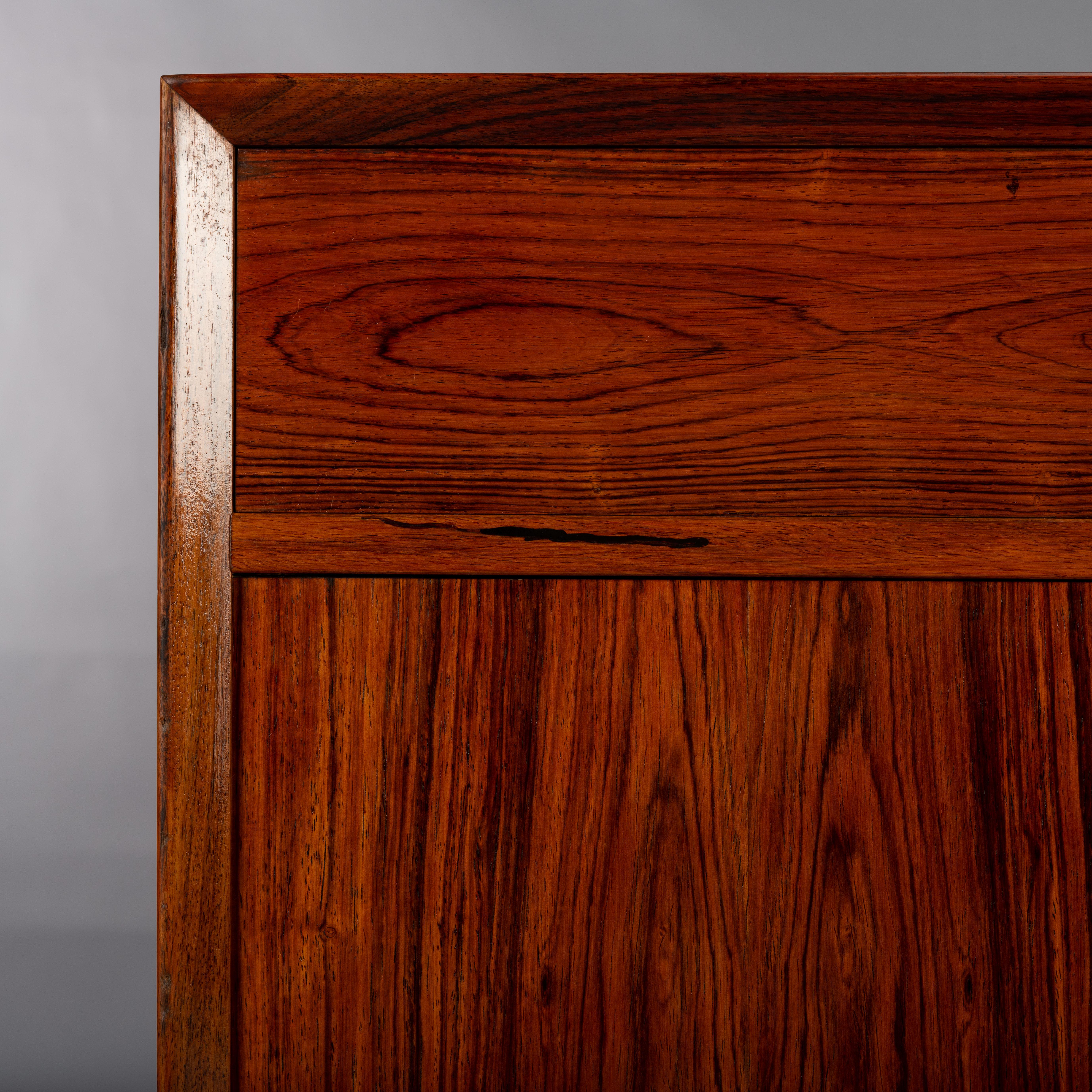 Midcentury Danish Rosewood Sideboard by E. Brouer for Brouer Møbelfabrik, 1960s 7