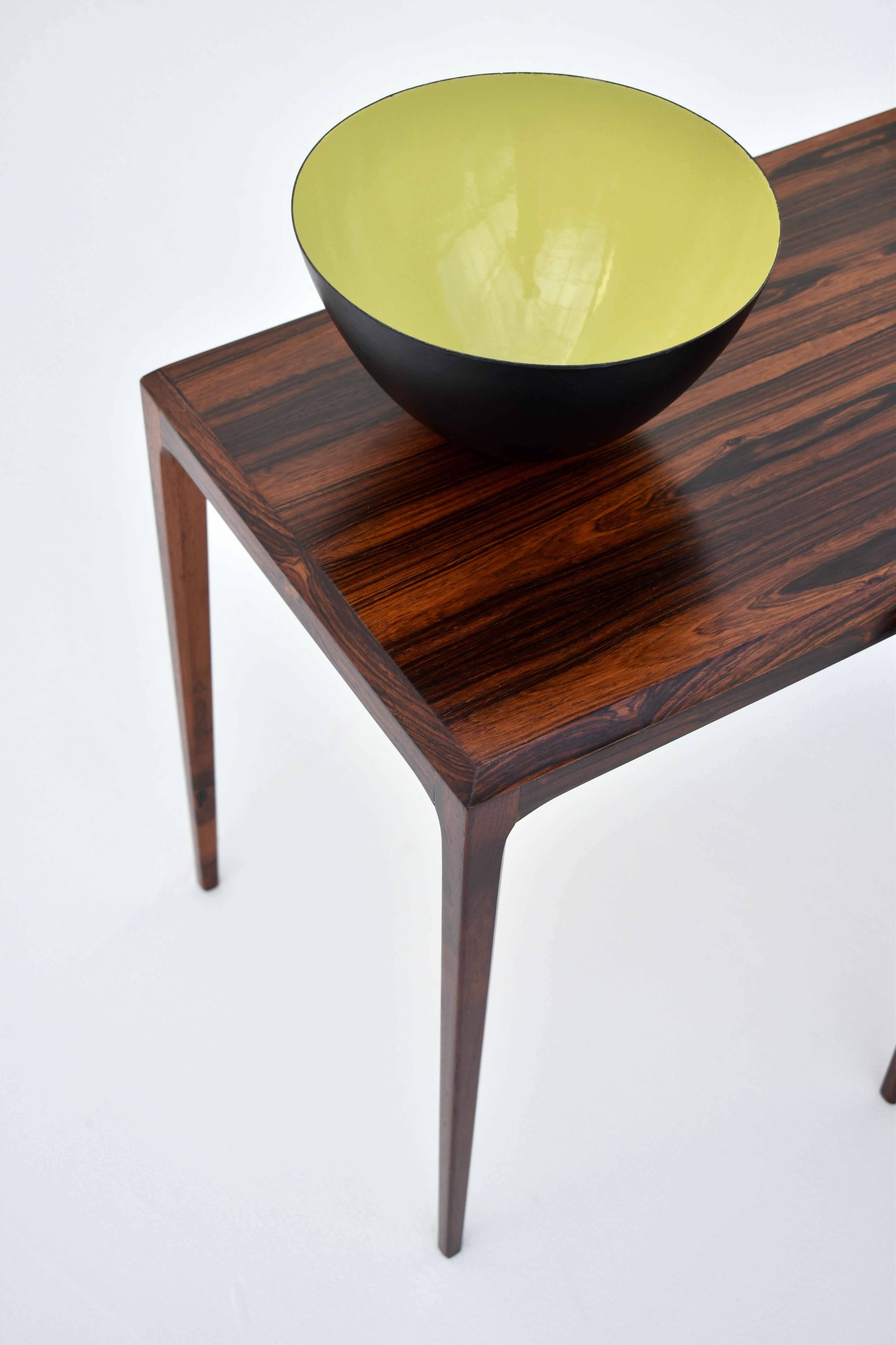 Midcentury Danish Set Of 3 Rosewood Nesting Tables BY Johannes Andersen For CFC For Sale 10
