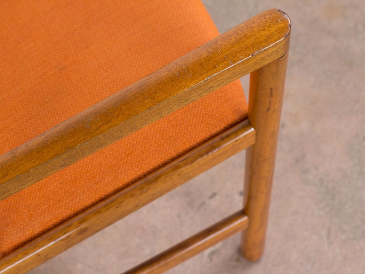 Midcentury Danish Set of 4 Chairs in Teak by Hans Wegner for Johannes Hansen In Good Condition For Sale In Beveren, BE