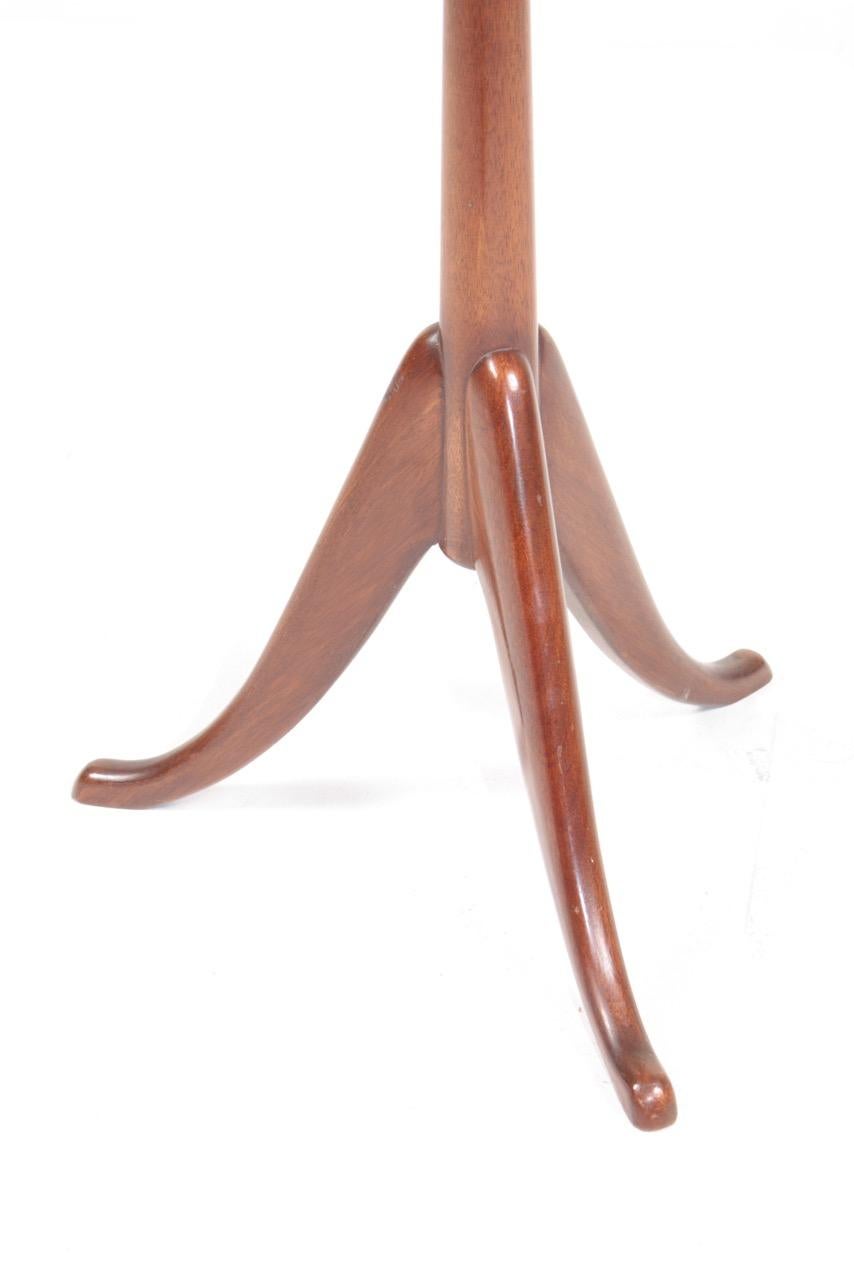 Midcentury Danish Side Table, Mahogany by Lysberg Hansen & Terp, 1950s 2