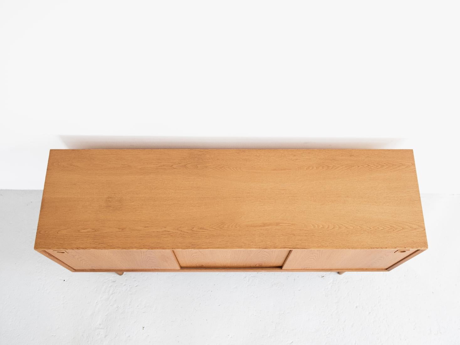 Midcentury Danish Sideboard in Oak by Skovby Møbelfabrik For Sale 5