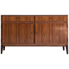 Midcentury Danish Sideboard in Rosewood with 2 Doors and 2 Drawers