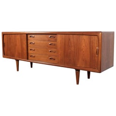 Midcentury Danish Sideboard in Teak by HP Hansen