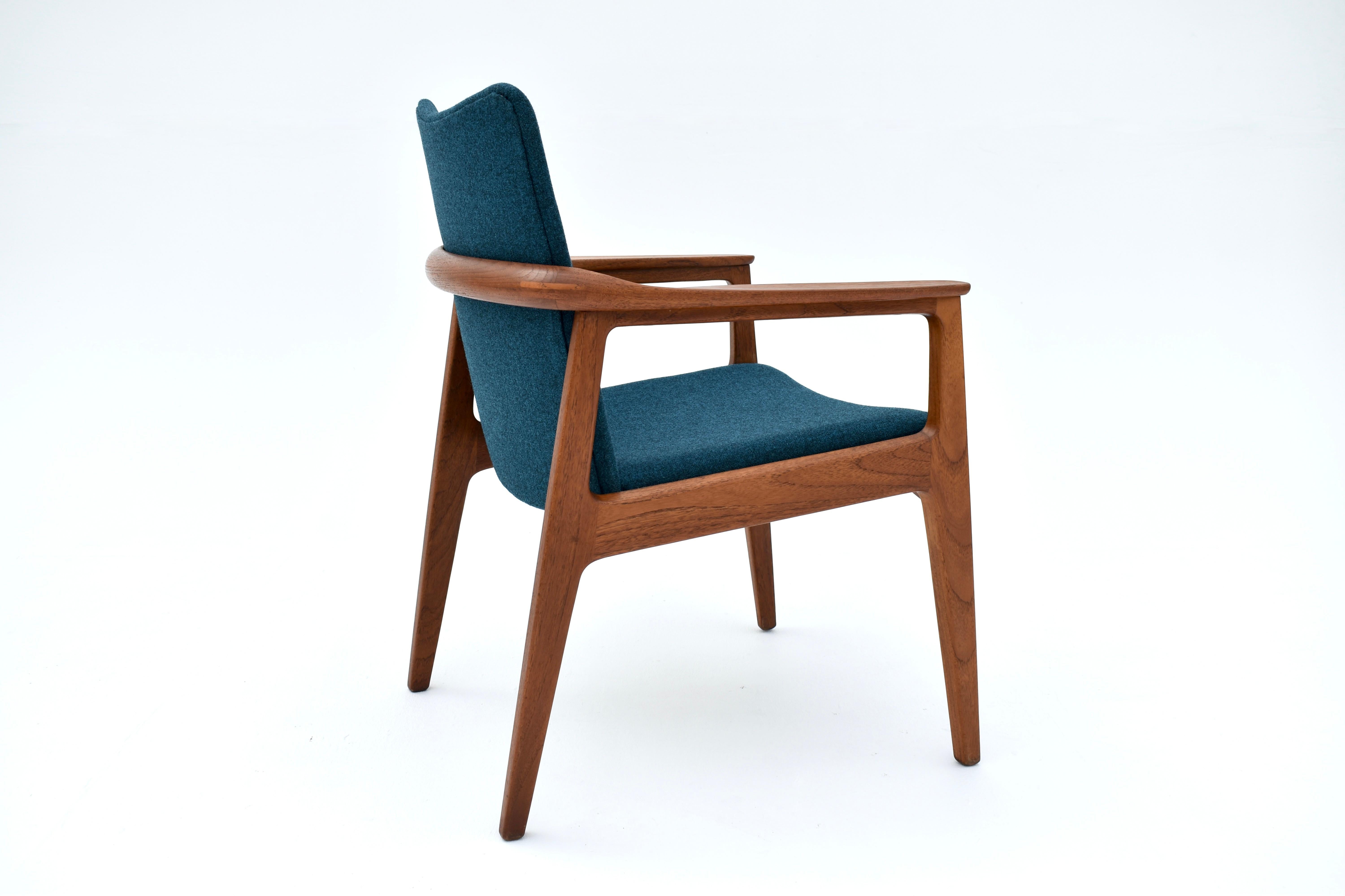 Midcentury Danish Sigvard Bernadotte Desk Chair For France & Son For Sale 5
