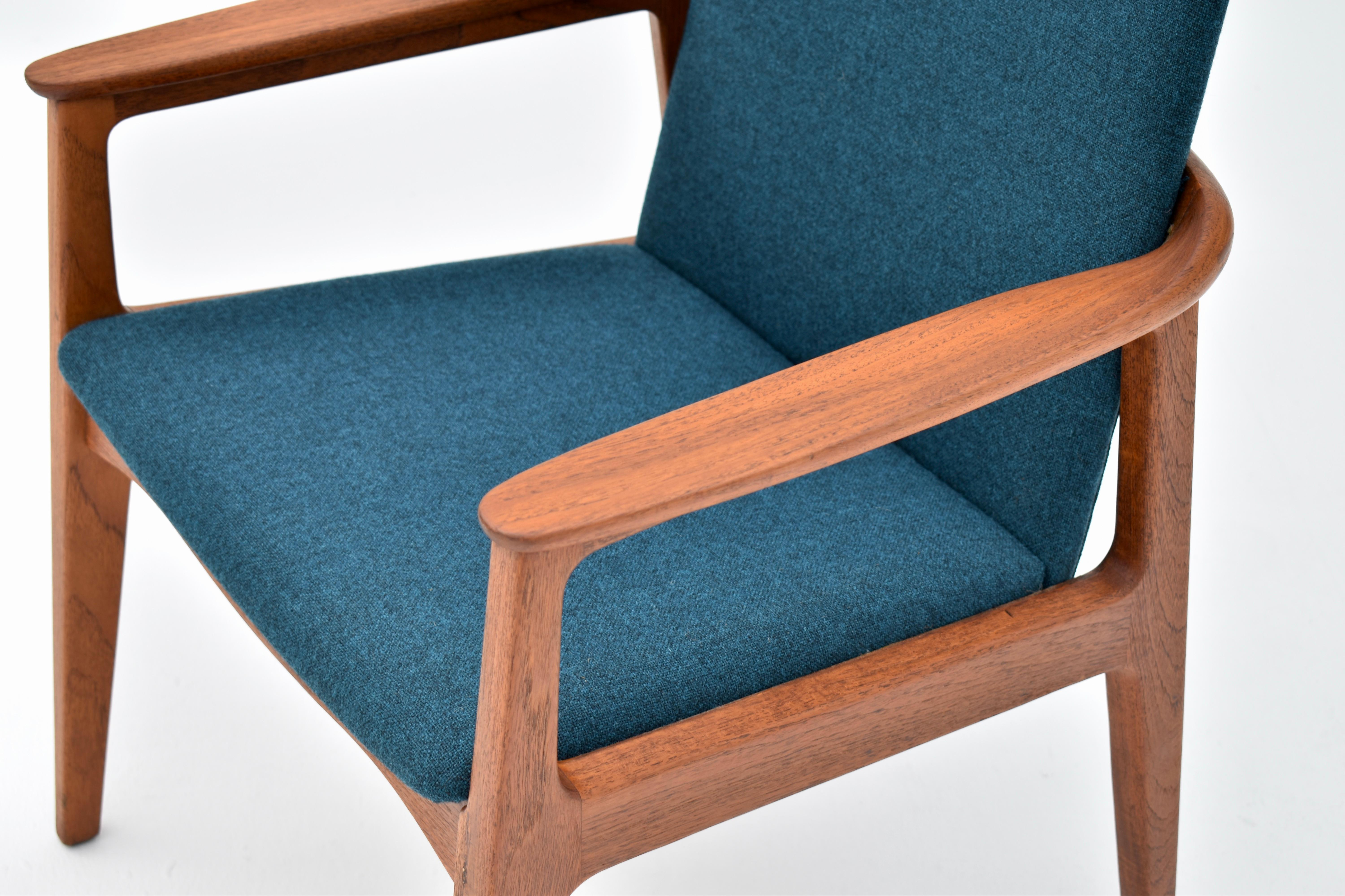 Mid-20th Century Midcentury Danish Sigvard Bernadotte Desk Chair For France & Son For Sale
