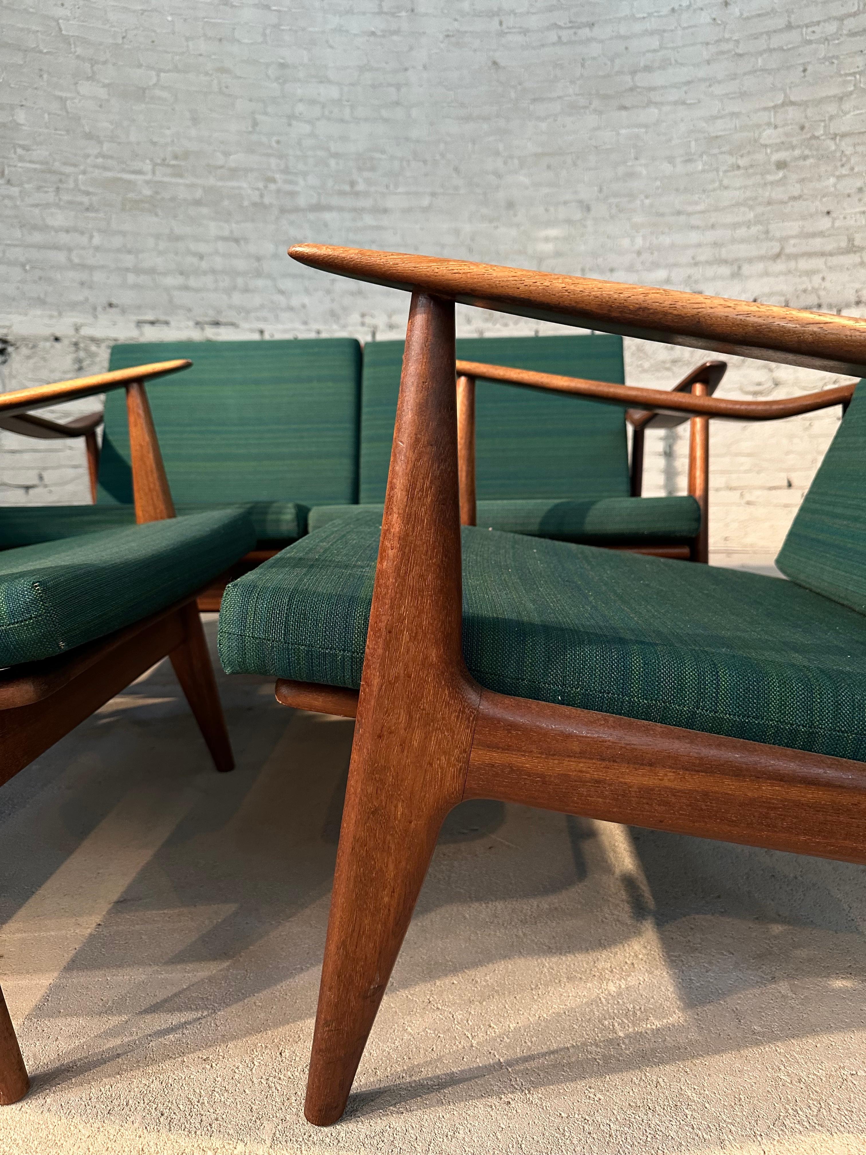 Dänisches Sofa-Set aus der Jahrhundertmitte  im Angebot 2