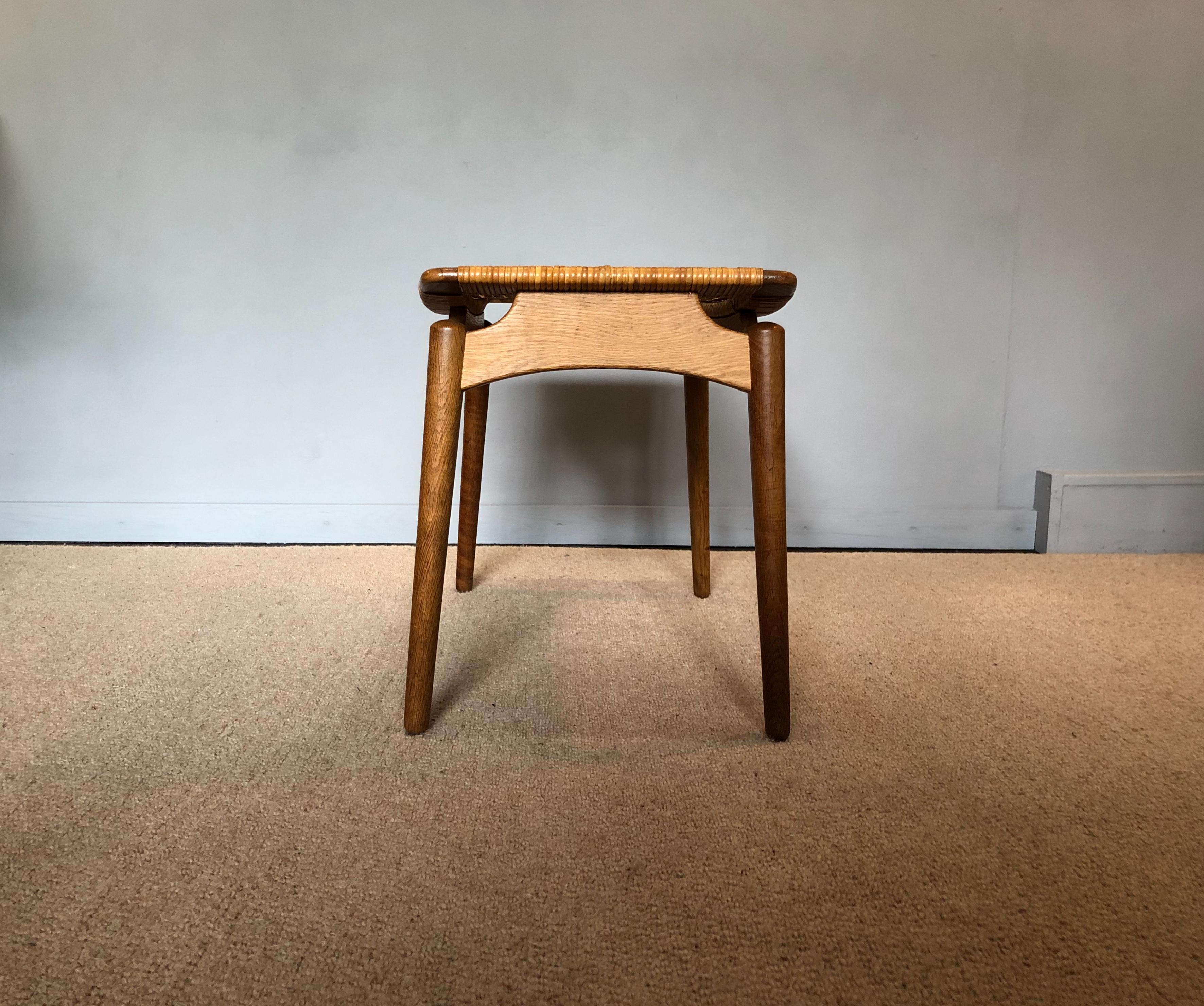 20th Century Midcentury Danish stools, Finn Juhl. 