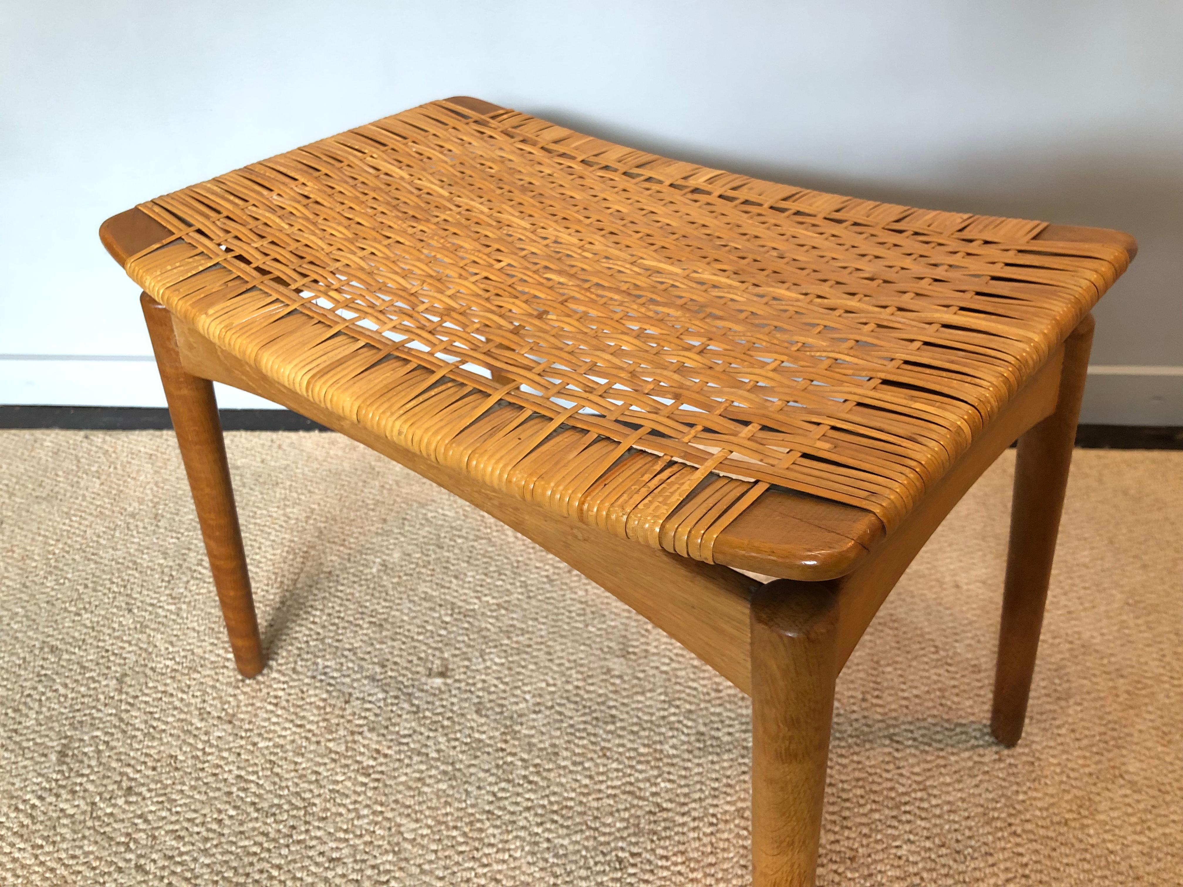 Midcentury Danish stools, Finn Juhl.  1