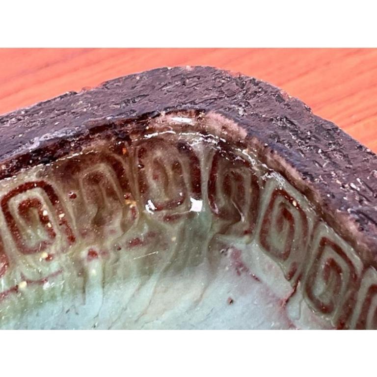 Ceramica Ciotola in Studio Pottery danese di metà secolo di Jytte Trebbien e Harry Nielsen, anni '60 in vendita