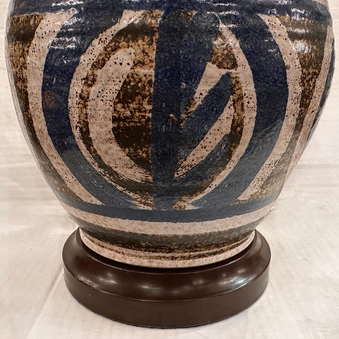 Porcelain Midcentury Danish table Lamp For Sale