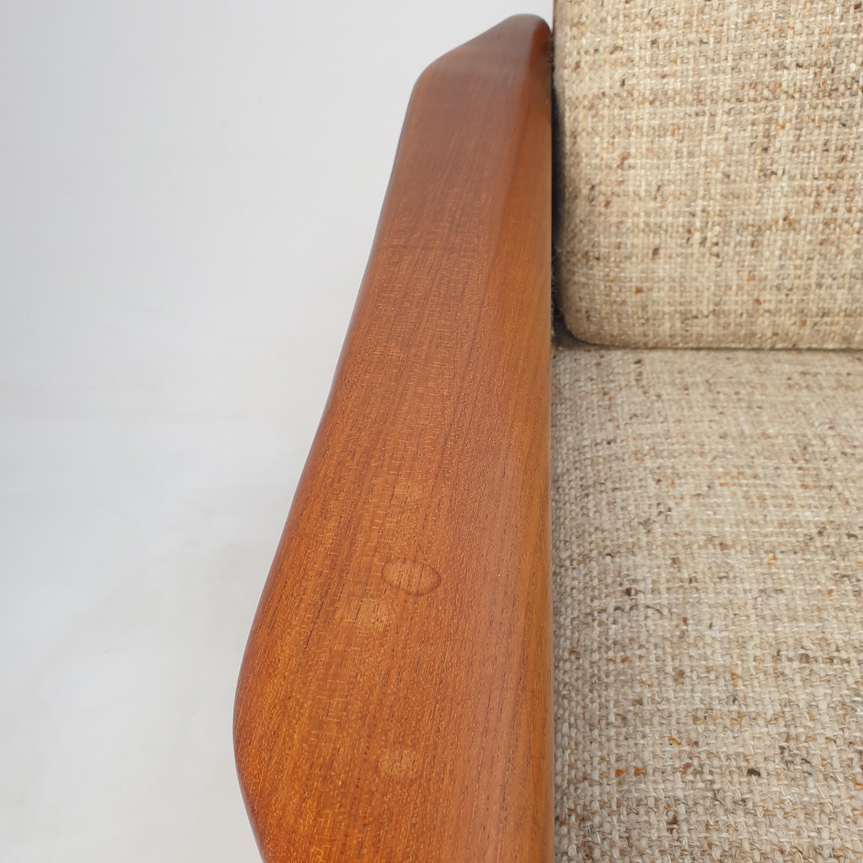 Midcentury Danish Teak 3-Seater Sofa, 1970's 6