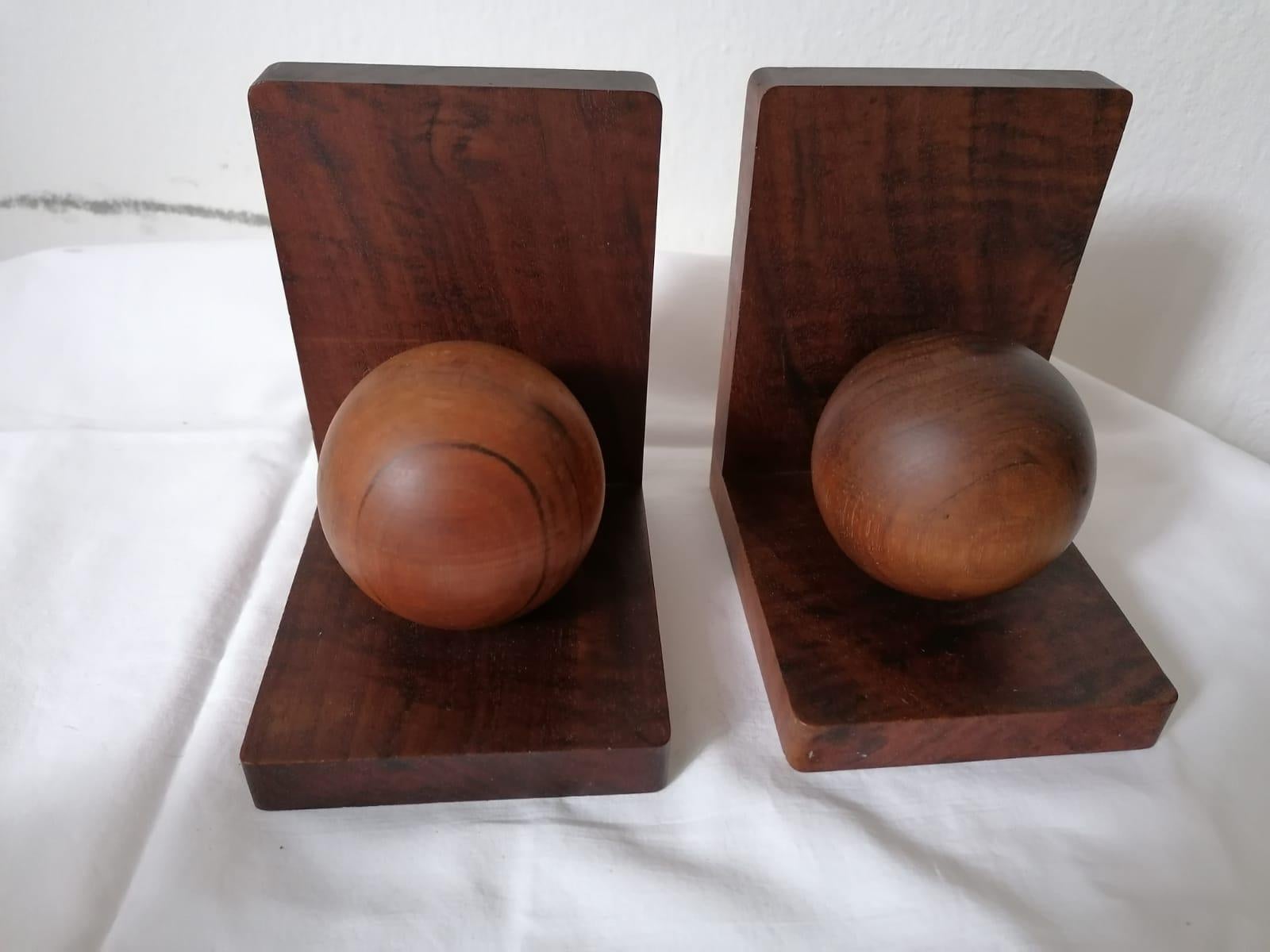 Midcentury Danish Teak Bookends For Sale 1