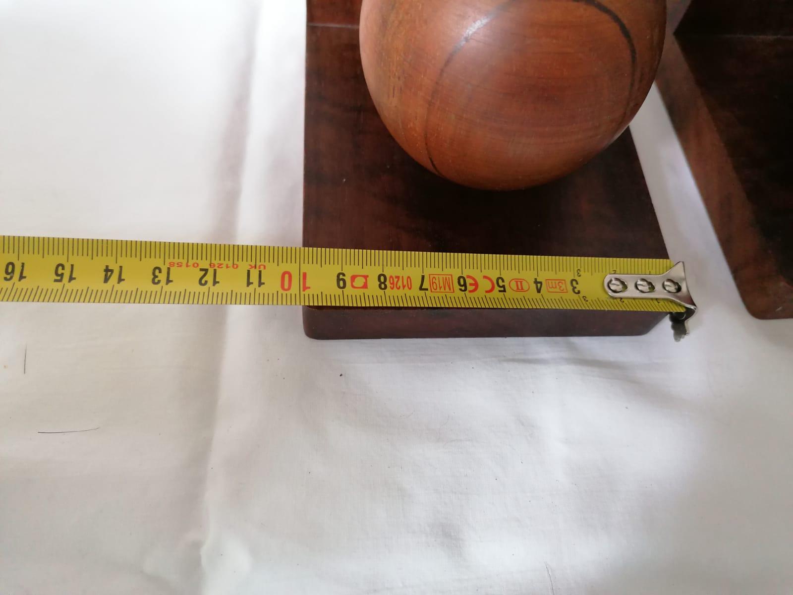 Midcentury Danish Teak Bookends 2