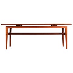 Midcentury Danish Teak Coffee Table by Peter Hvidt 
Orla Mølgaard Nielsen