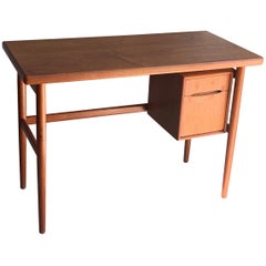 Midcentury Danish Teak Desk by Kurt Østervig, 1950s