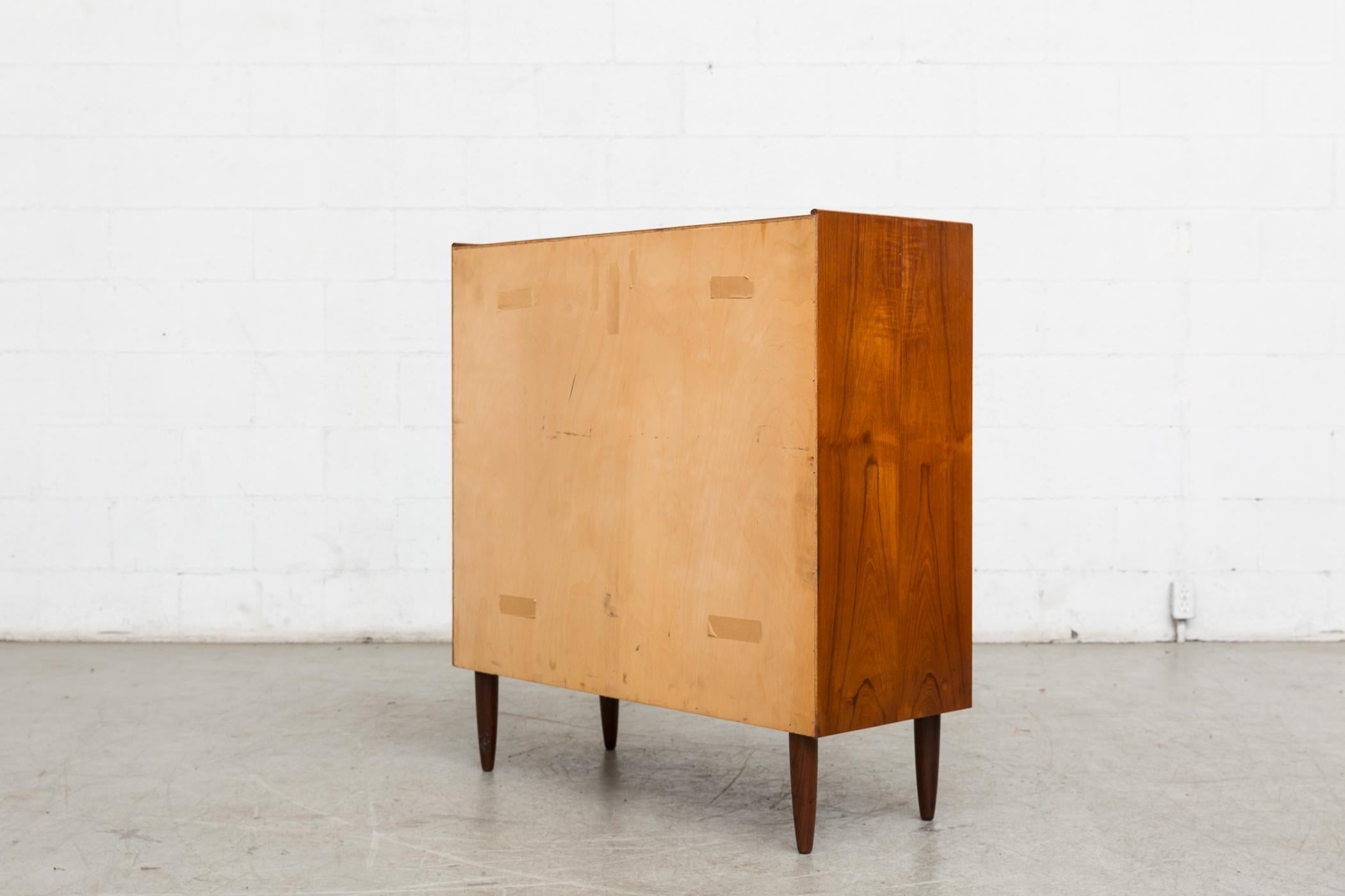 Midcentury Danish Teak Dresser In Good Condition In Los Angeles, CA