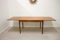 Midcentury Danish Teak Extending Dining Table, 1960s
