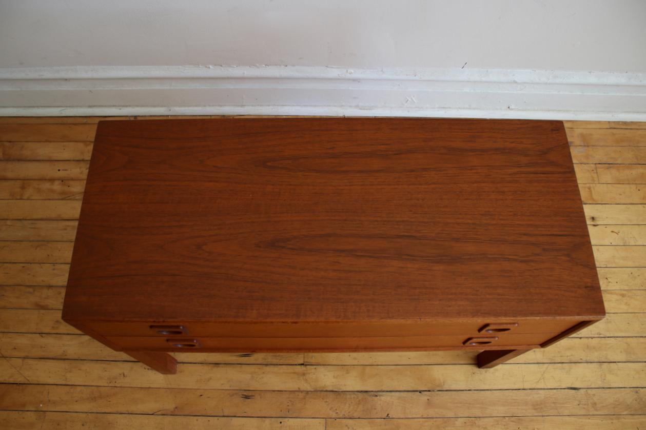 Midcentury Danish Teak Nightstand 5