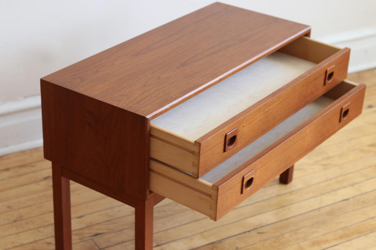 20th Century Midcentury Danish Teak Nightstand