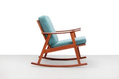 Midcentury Danish Teak Rocking Chair