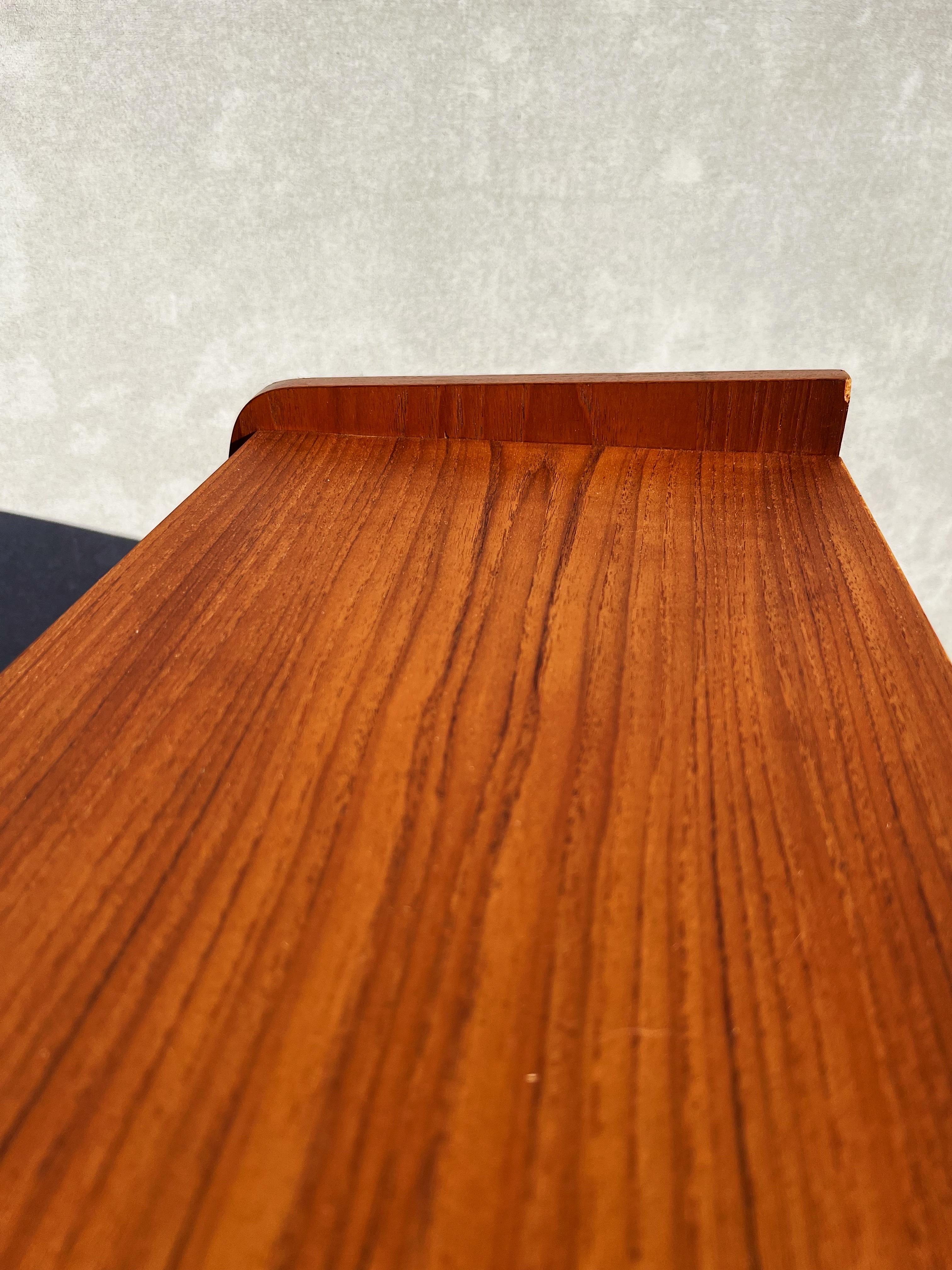 Midcentury Danish Teak Secrétaire From Spejl Kobberbeskyttet 5