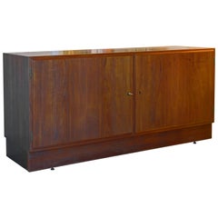 Midcentury Danish Teak Sideboard or Credenza by Carlo Jensen for Poul Hundevad