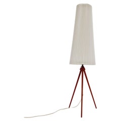 Dänische Dreibein-Stehlampe aus der Mitte des Jahrhunderts, Teak, 1960er Jahre