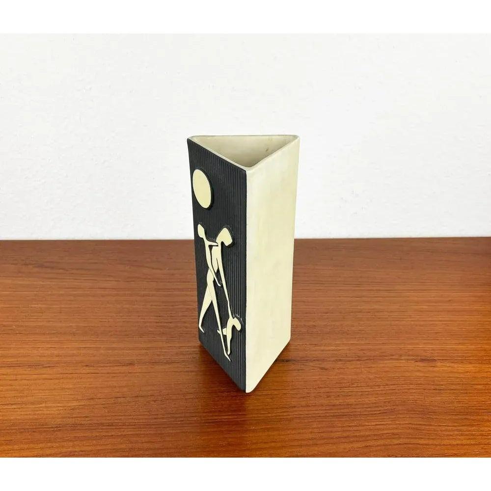 Vaso danese di metà secolo della serie You and I dello Studio Pottery di Svend Aage Holm, 1950 in vendita 4